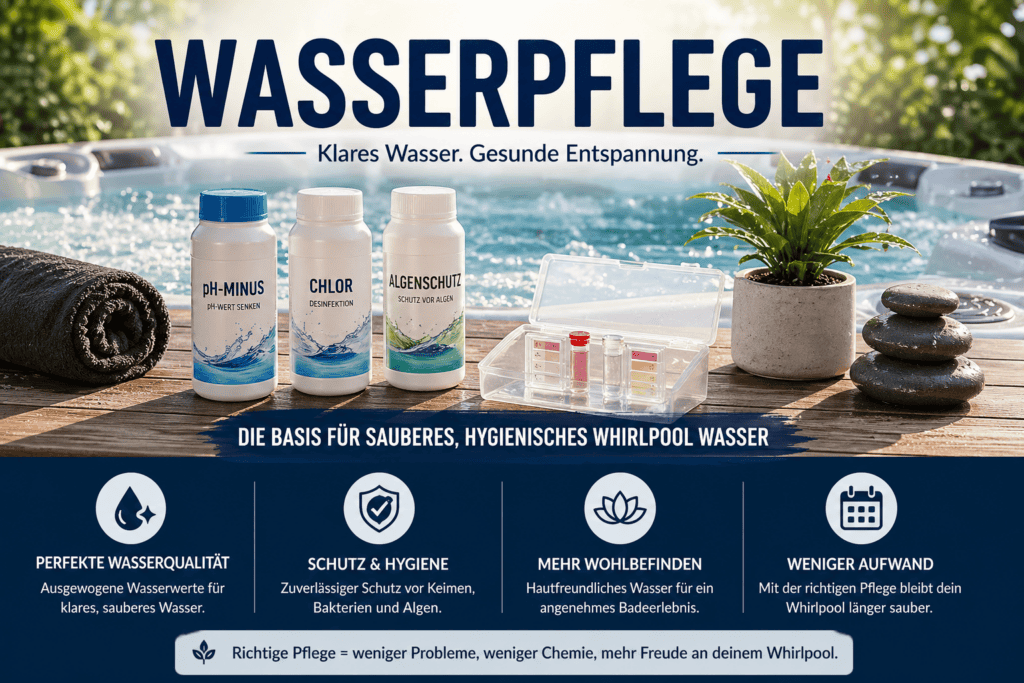 Whirlpool Wasserpflege Tipps für klares und hygienisches Wasser